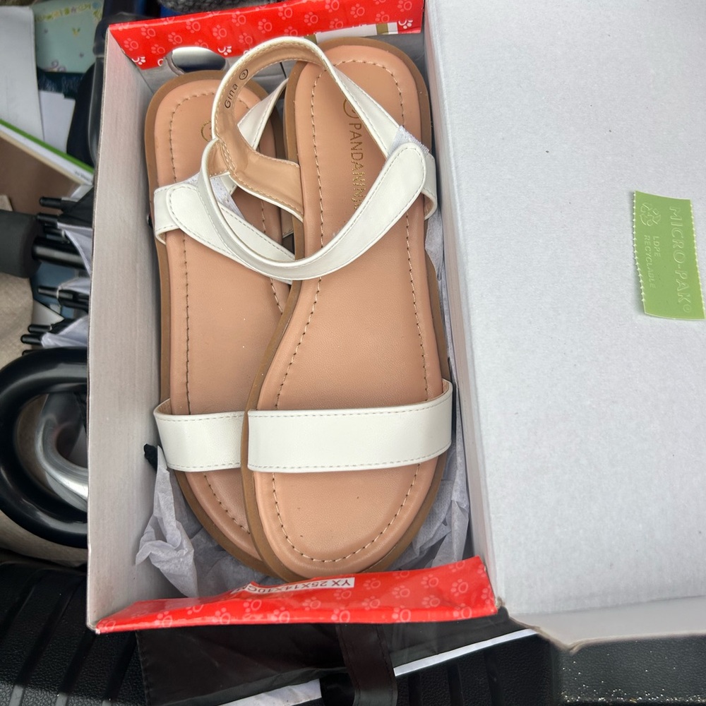White Sandals by Franco Sarto
